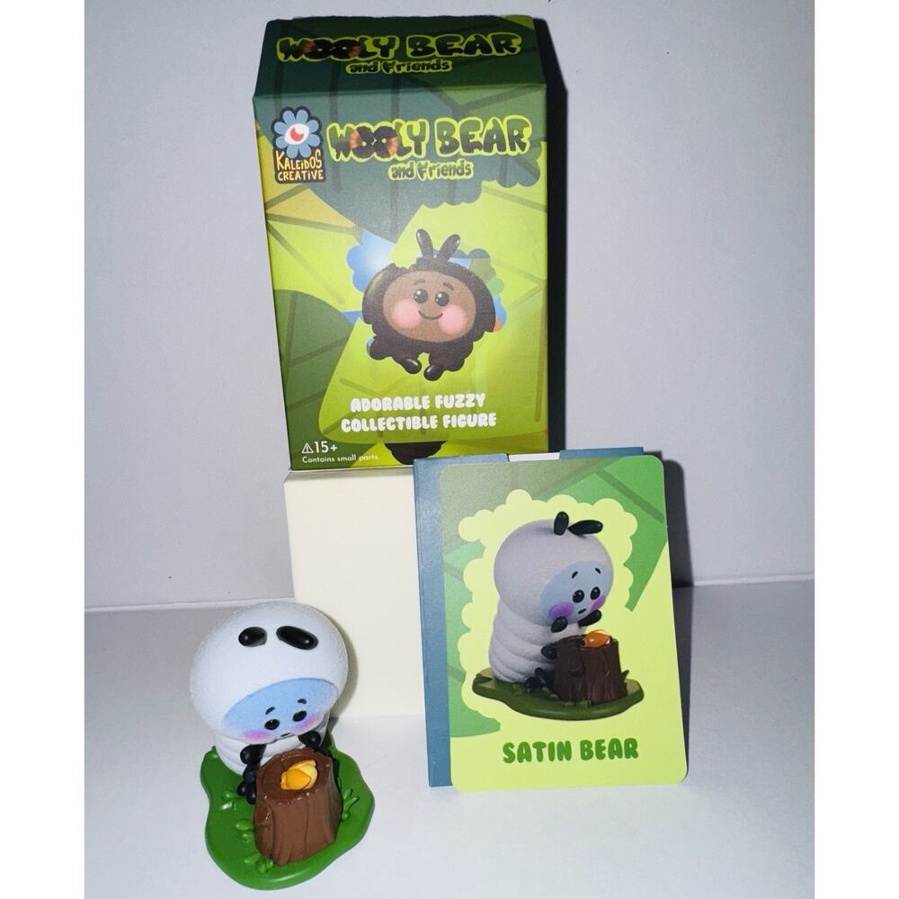 Kaleidos Creative Wooly Bear and Friends Blind Box Figure Satin Bear